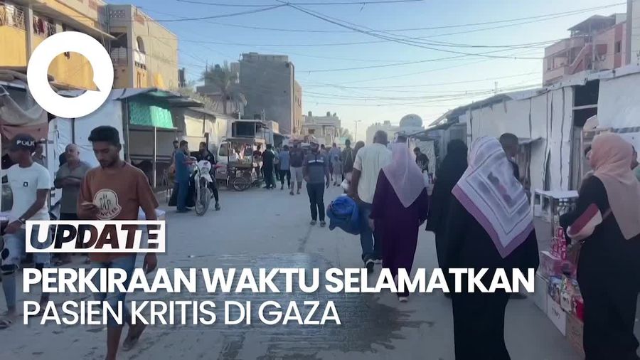 Video WHO soal Gaza: Butuh Waktu 5-10 Tahun Evakuasi Semua Pasien Kritis