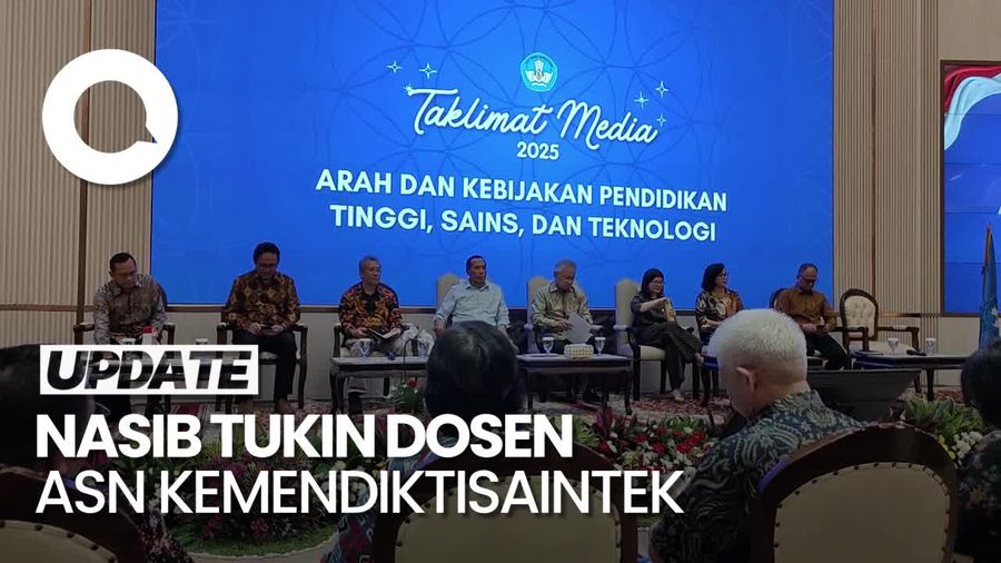Video Kemendikti soal Tukin Dosen ASN: Tidak Ada Anggaran di 2025, Tapi...