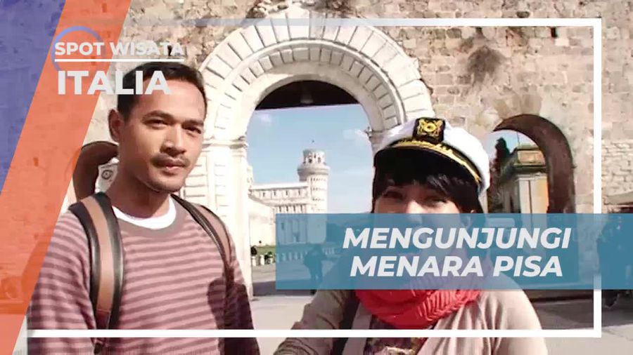 Mengunjungi Ikon Menara Pisa, Italia