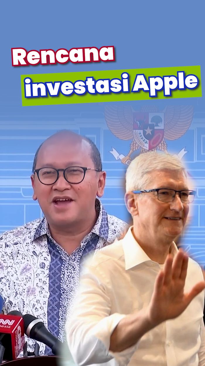 Video Rosan Sebut Apple Bakal Umumkan Investasi di RI Pekan Depan