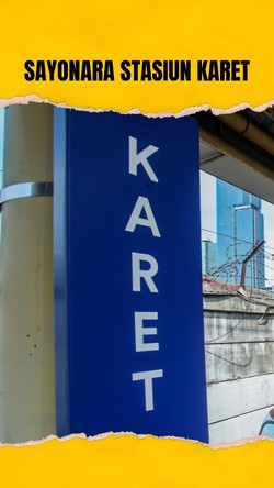 Video: Stasiun Karet Bakal Ditutup Februari 2025 