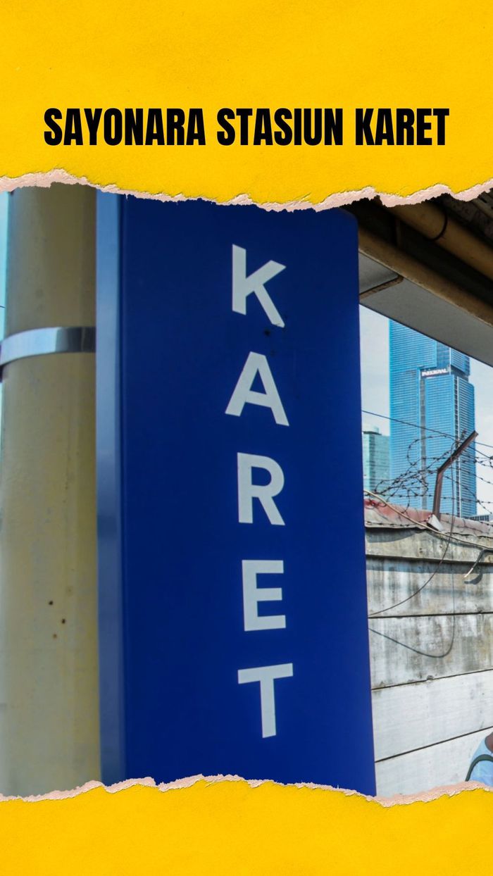 Video: Stasiun Karet Bakal Ditutup Februari 2025 