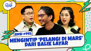 Mengintip Pelangi di Mars dari Balik Layar