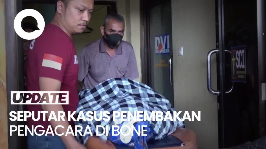 Video: Tragis Pengacara Senior Ditembak Mati saat Makan Malam dengan Keluarga di Bone