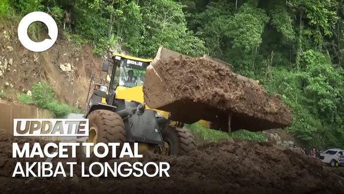 Video: Jalur Selatan Lumajang-Malang Bisa Dilintasi Setelah 5 Jam Tertimbun Longsor