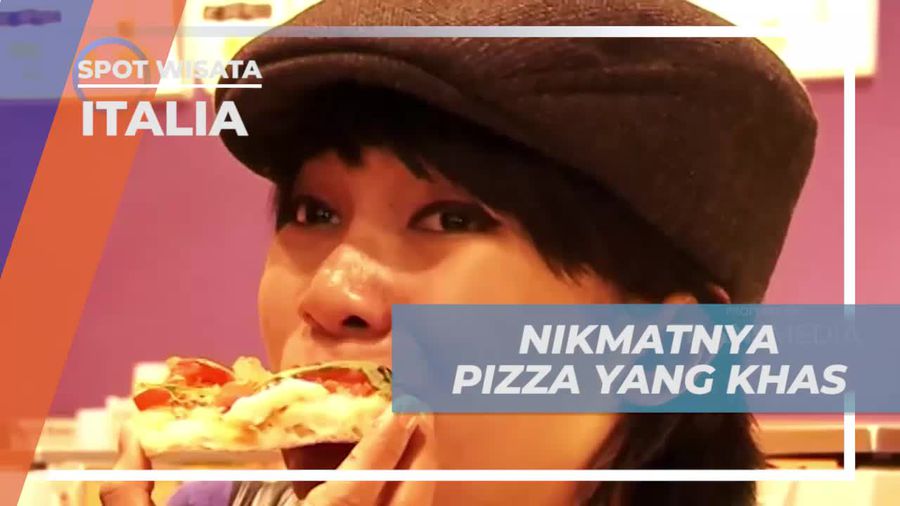 Menyantap Kelezatan Pizza Khas Italia, Roma