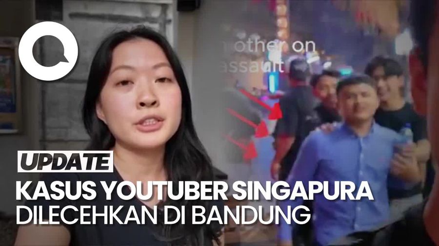 Video: Viral YouTuber Singapura Diduga Dilecehkan saat Ngevlog di Bandung