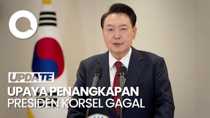 Video: Drama Upaya Penangkapan Presiden Korsel Yoon Suk Yeol