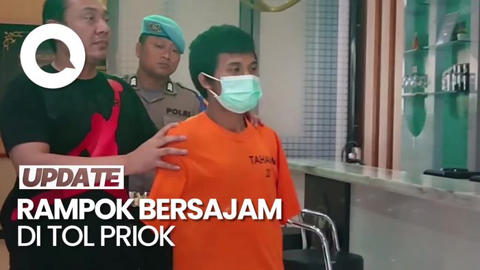 Video: Ada 2 Mobil Jadi Korban Rampok Bersajam saat Macet di Tol Jakut