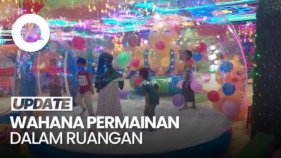 Video Keseruan Wahana Taman Bermain City Garden Transmart Cimahi