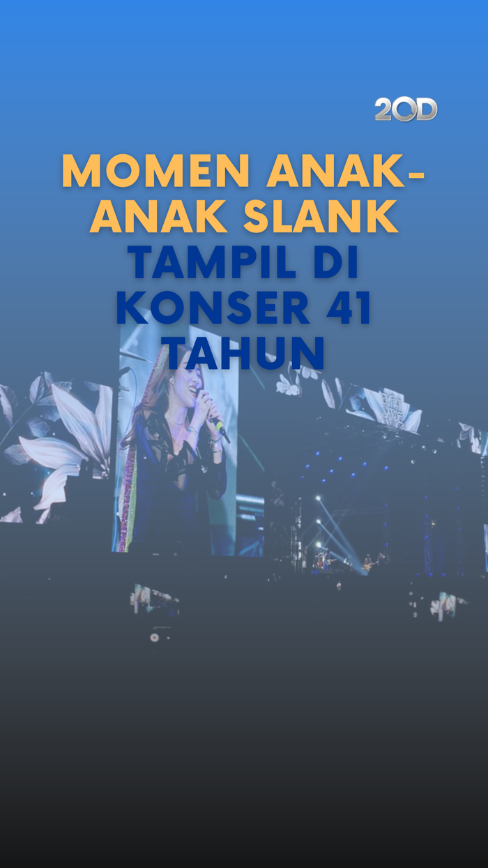 Video: Penampilan Slank Bareng Anak-anaknya di Konser Pasar Malam Empat Satoe