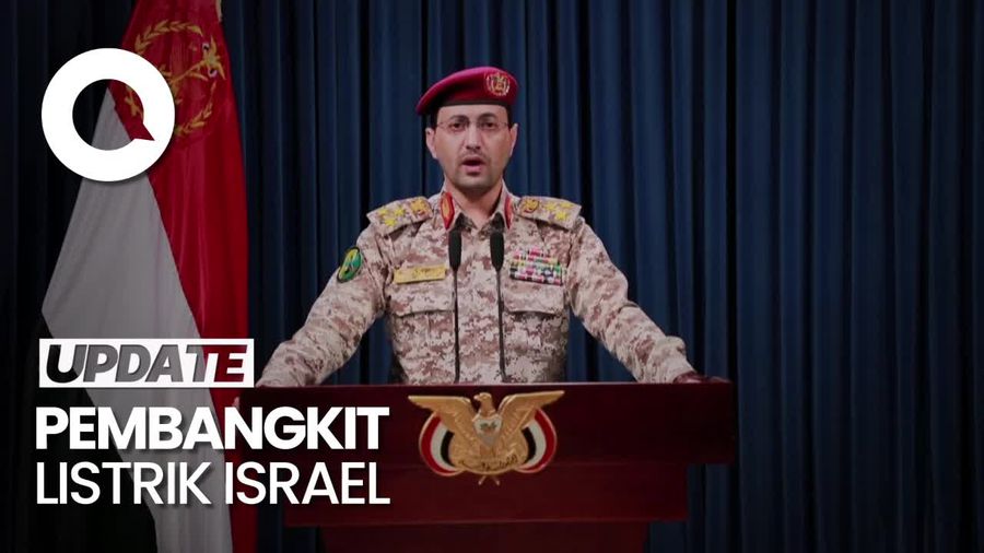Video: Houthi Serang Pembangkit Listrik Israel di Hadera