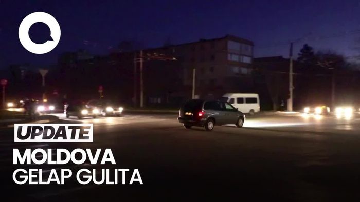 Video: Rusia Setop Pasokan Gas, Sebagian Wilayah Moldova Gelap Gulita