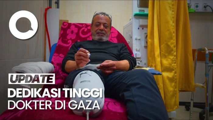 Video: Dokter Ini Terus Layani Pasien Walau Kehilangan Kaki Akibat Serangan Israel
