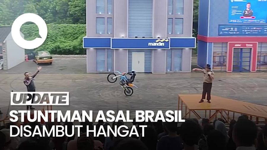 Video: Kesan Stuntman Asal Brasil Beraksi di Indonesia