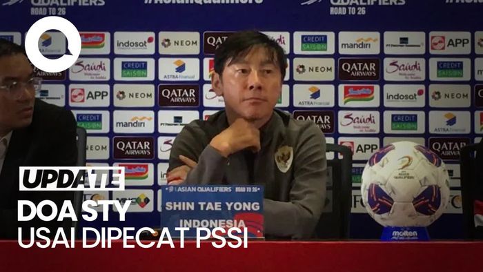 Video Doa STY Usai Dipecat PSSI: Mudah-mudahan Timnas Lolos Piala Dunia
