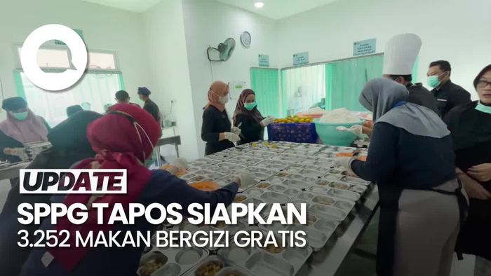 Video: Menu Makan Bergizi Gratis SPPG Tapos Hari Ini