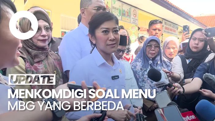 Video: Penjelasan Menkomdigi Meutya soal Menu MBG Berbeda di Setiap Daerah