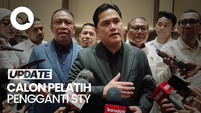 Video: Erick Thohir Benarkan Patrick Kluivert Salah Satu Kandidat Pelatih Timnas