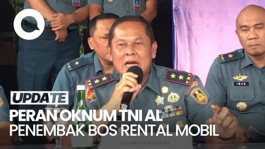 Video Puspomal soal Peran 3 Oknum TNI AL di Kasus Penggelapan Mobil Rental