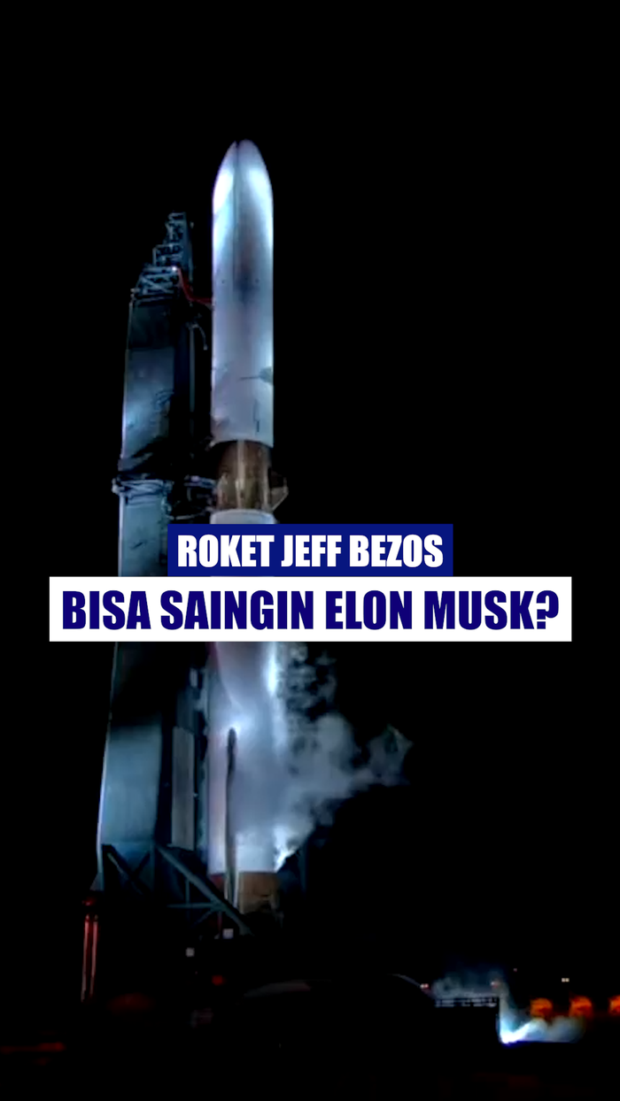 Video: Bakal Saingi Elon Musk, Roket Jeff Bezos Siap Diluncurkan