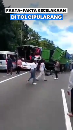 Video Fakta-fakta Kecelakaan Beruntun di Tol Cipularang Km 97