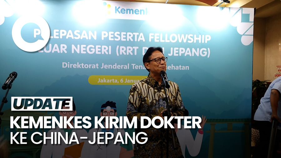 Video: Rencana Menkes Kirim Dokter Spesialis Studi ke China dan Jepang