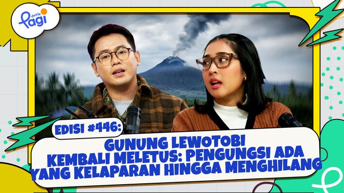 Gunung Lewotobi Kembali Meletus: Pengungsi Ada yang Kelaparan hingga Menghilang