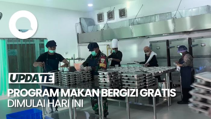Video: Situasi Dapur SPPG Saat Siapkan Hidangan Makan Bergizi Gratis