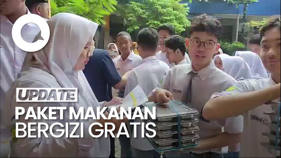 Video: Melihat Distribusi Makan Bergizi Gratis di Sekolah Sidoarjo