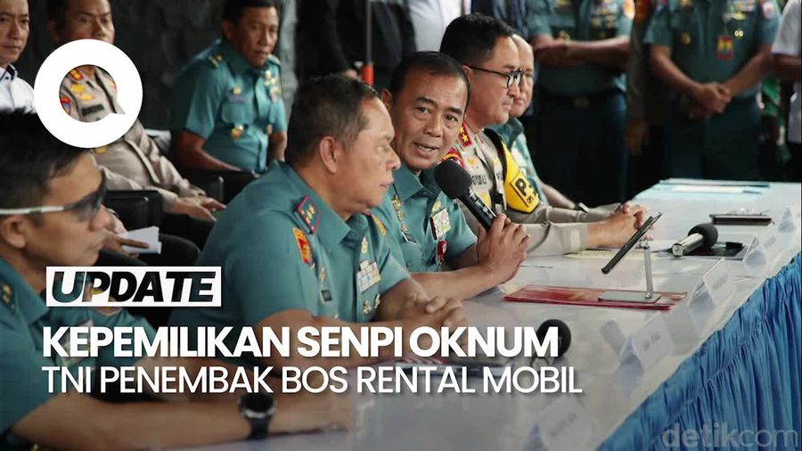 Video: Penjelasan TNI AL soal Senpi Anggota dalam Penembakan Bos Rental Mobil
