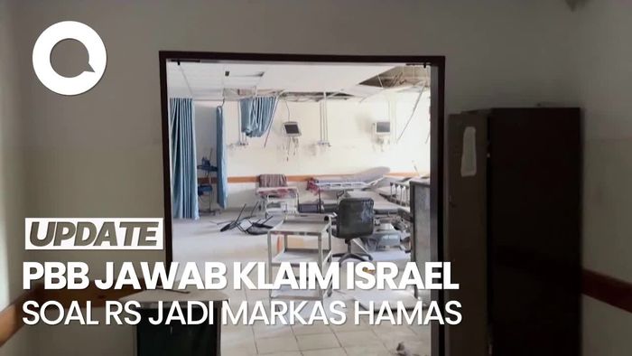 Video PBB soal Israel Sebut RS di Gaza Jadi Markas Hamas: Tak Ada Buktinya