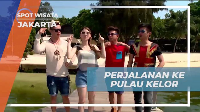 Jelajahi Pulau Kelor dengan Kapal Kecil yang Ceria, Jakarta