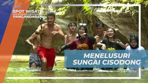 Telusuri Keindahan Sungai Cisodong Bersama Selebriti, Pangandaran