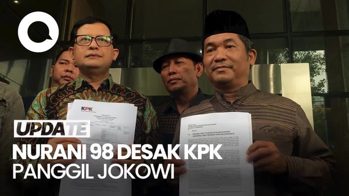 Video: Aktivis 98 Desak KPK Periksa Harta Kekayaan Jokowi