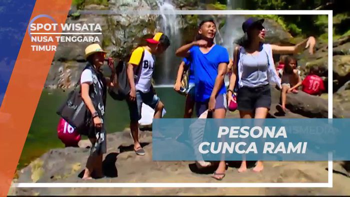 Menikmati Keindahan Air Terjun Cunca Rami Sambil Berenang, Nusa Tenggara Timur