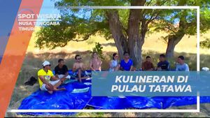 Nikmati Makan Siang Santai di Pulau Tatawa yang Indah, Nusa Tenggara Timur