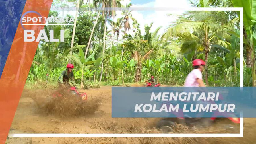 Mengeksplorasi Serunya Atraksi di Tengah Kolam Lumpur, Bali
