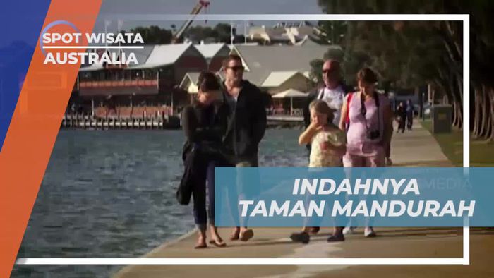 Menikmati Pemandangan Indah di Taman Mandurah yang Menyegarkan, Australia