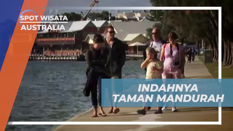 Menikmati Pemandangan Indah di Taman Mandurah yang Menyegarkan, Australia