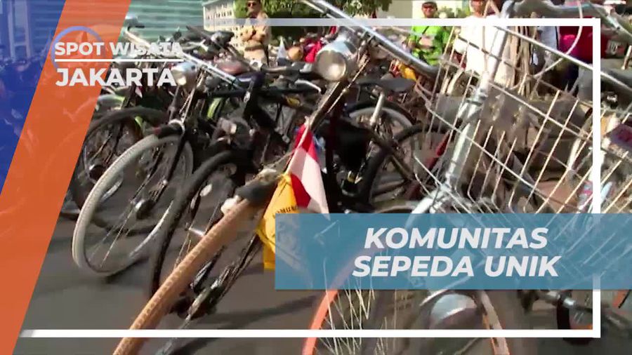 Temui Komunitas Sepeda Unik di Car Free Day Jakarta