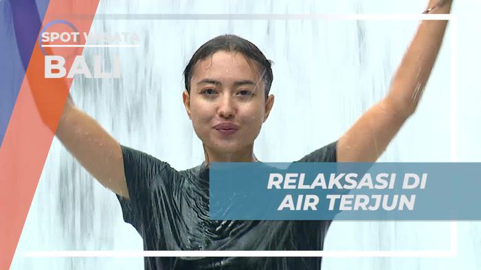 Membilas Rasa Lelah di Air Terjun Mini yang Menyegarkan, Bali