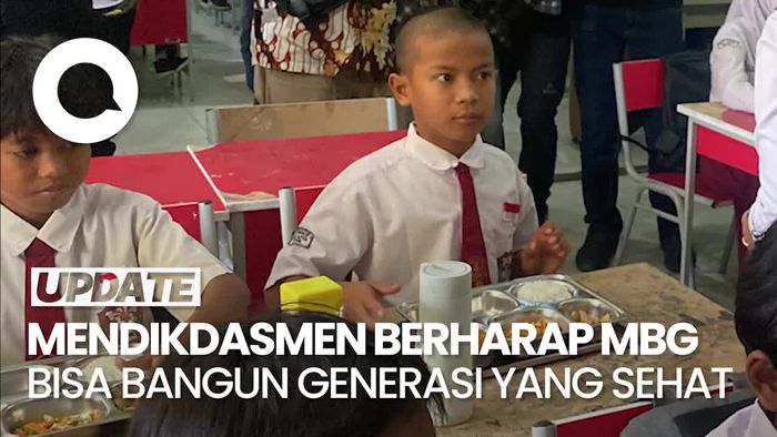 Video Mendikdasmen soal Makan Bergizi Gratis: Bagian dari Pendidikan Karakter