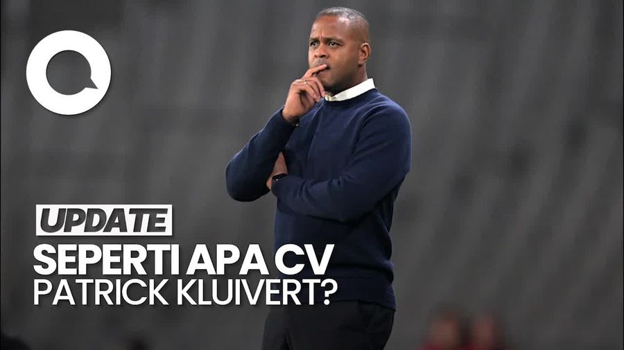 Video Rekam Jejak Patrick Kluivert, Calon Pelatih Timnas Indonesia