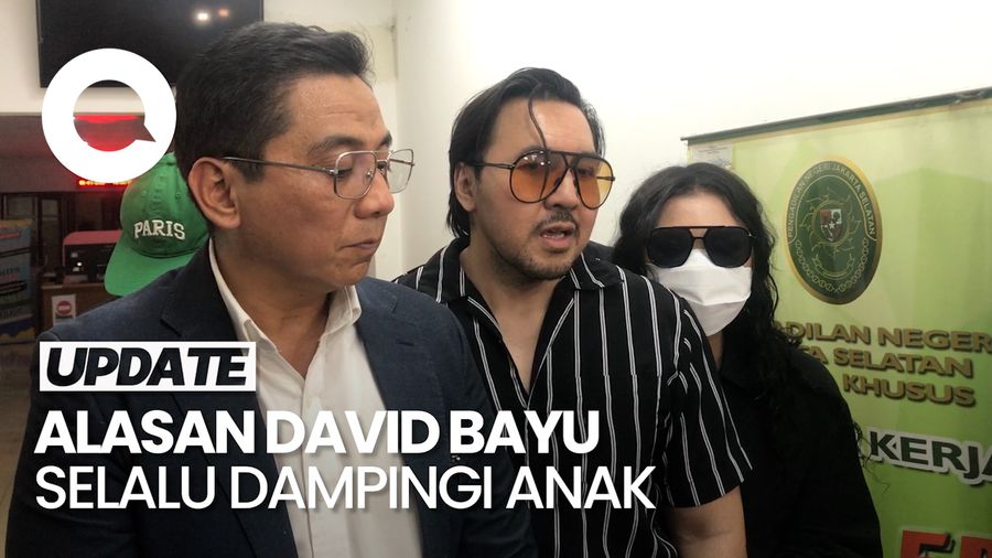 Video David Bayu Setia Dampingi Anak: Siapa Lagi yang Jagain Dia