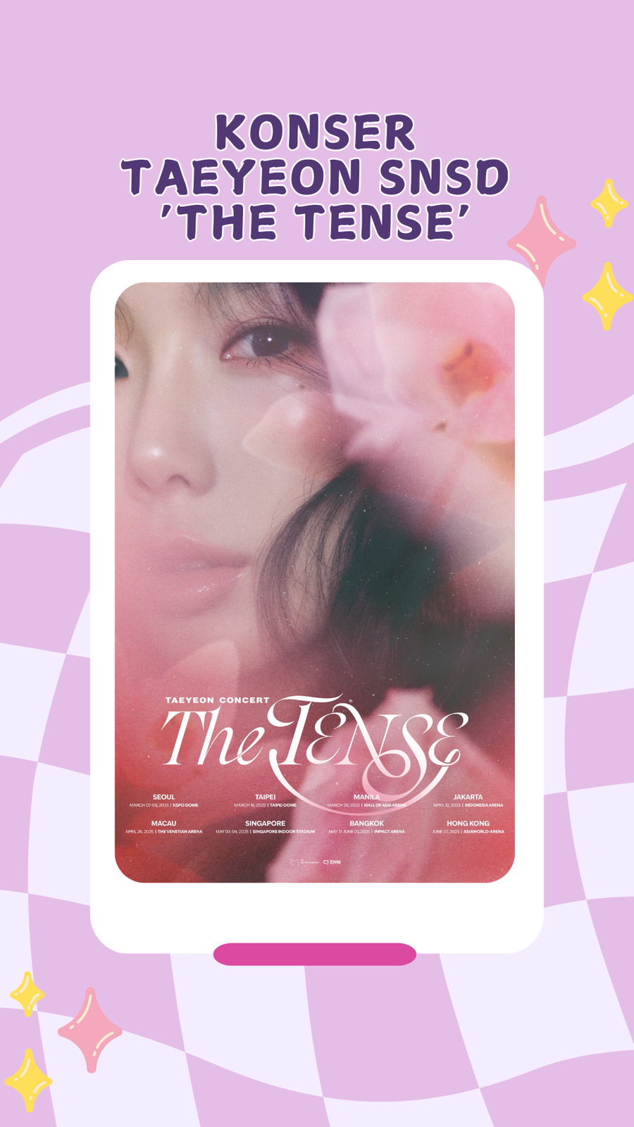 Video: Konser Taeyeon SNSD The TENSE, Jakarta Kapan Ya?