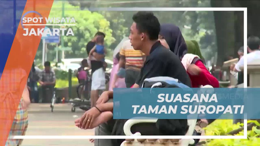 Menikmati Ketenangan di Taman Suropati yang Sejuk, Jakarta