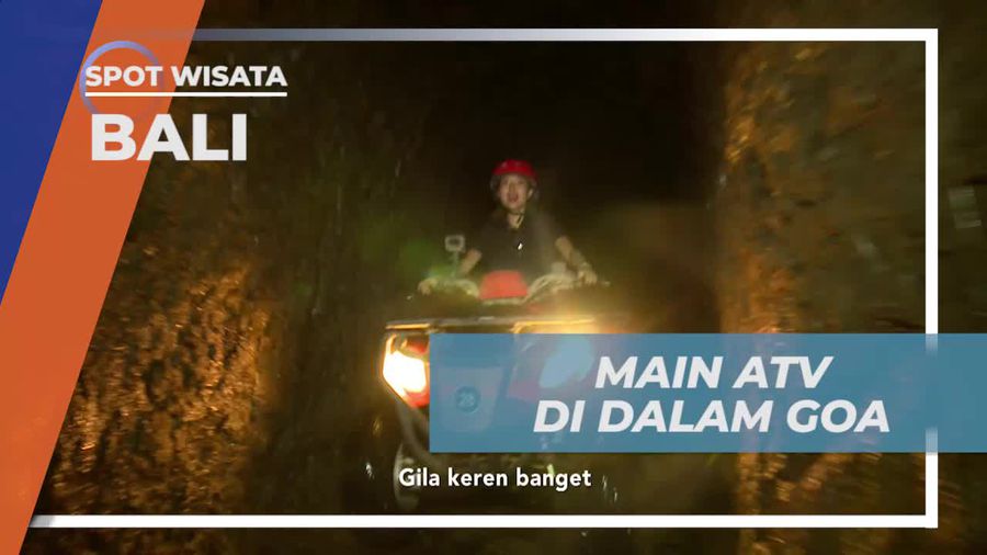 Menjelajahi Goa Penuh Misteri Menggunakan ATV, Bali