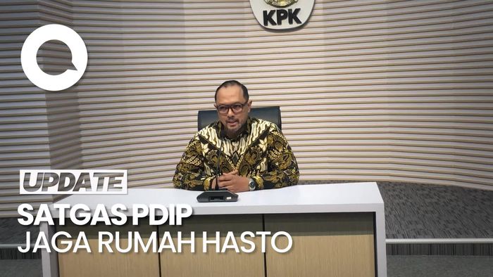 Video: Kata KPK soal Satgas PDIP Jaga Rumah Hasto saat Penggeledahan 