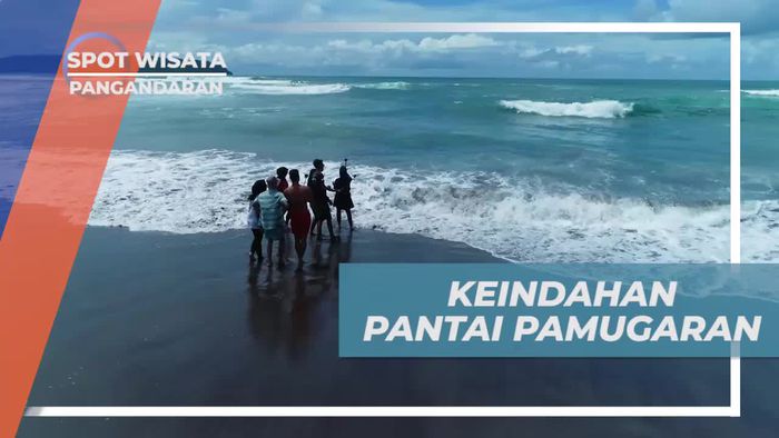 Ganti Tujuan ke Pantai Pamugaran yang Menawan, Pangandaran